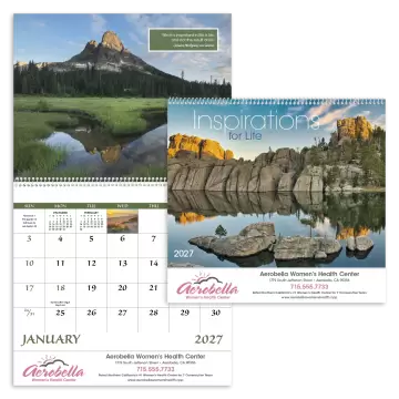 Inspirations for Life Wall Calendar - Spiral